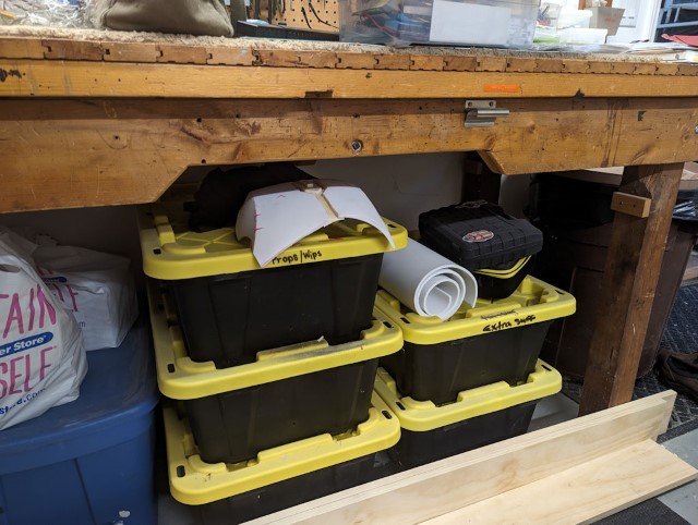 Under-bench Storage